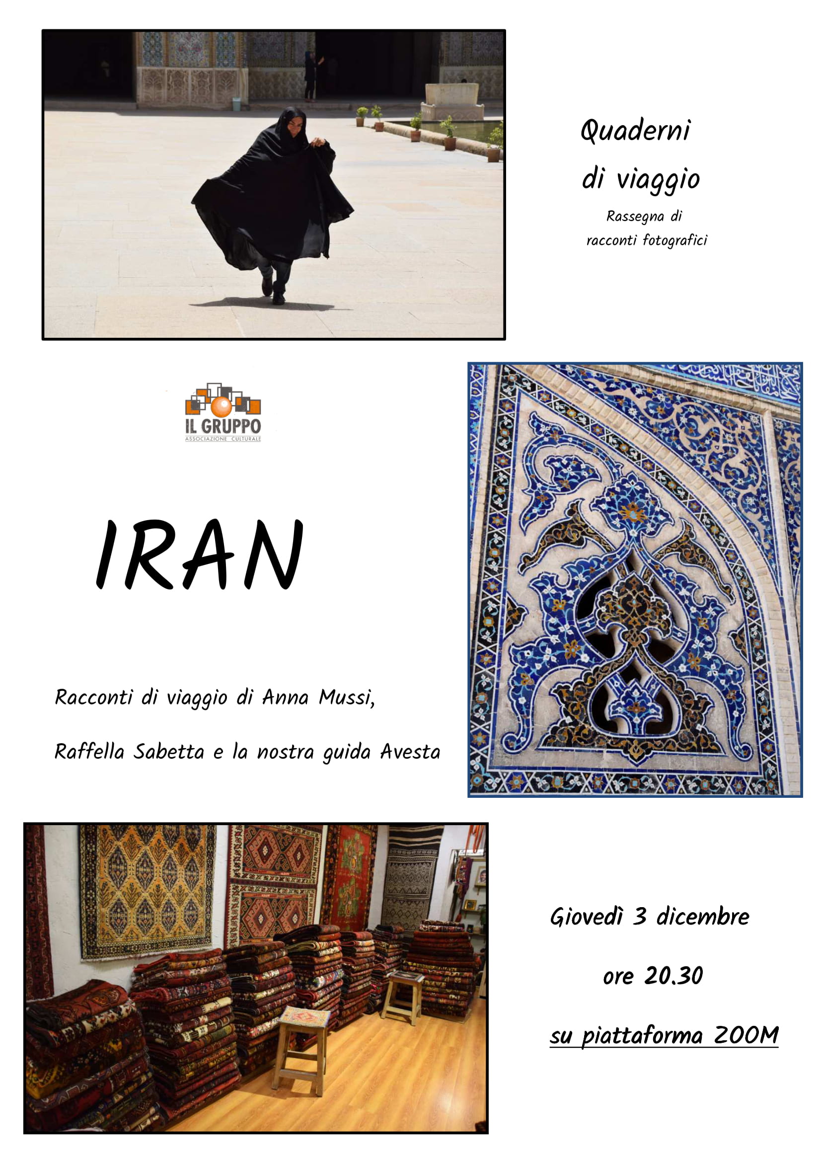 IRAN, QUADERNI DI VIAGGIO