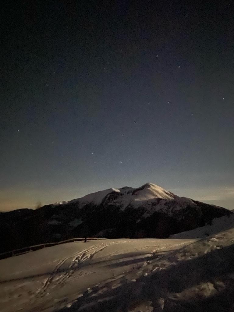 SABATO 27 GENNAIO – CIASPOLADA AL CHIARO DI LUNA